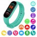 Фитнес браслет FitPro Smart Band M6 (смарт часы, пульсоксиметр, пульс). Цвет: зеленый