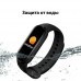 Фитнес браслет FitPro Smart Band M6 (смарт часы, пульсоксиметр, пульс). Цвет: черный