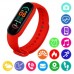 Фитнес браслет FitPro Smart Band M6 (смарт часы, пульсоксиметр, пульс). Цвет: красный