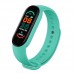 Фитнес браслет FitPro Smart Band M6 (смарт часы, пульсоксиметр, пульс). Цвет: зеленый