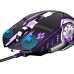 Игровая мышка с подсветкой Gaming Mouse X6 / Мышка для ноутбука / Проводная компьютерная мышь