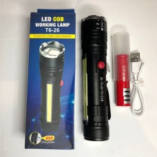 Тактический ручной фонарь Police T6-26+T6+COB