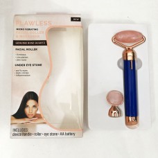 Массажер ролик электрический для лица Facial Roller Massager. Цвет: синий