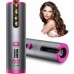 Плойка авто-бигуди для завивки волос, беспроводной Ramindong Hair curler. Цвет: серый