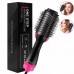 Фен Щетка расчёска 3в1 One step Hair Dryer 1000 Вт 3 режима выпрямитель для укладки волос стайлер с функцией ионизации