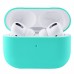 Чехол для Apple AirPods Pro силиконовый белый в коробке