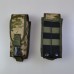 Подсумок на 2 магазина двойной из кордуры пиксель MOLLE тактический