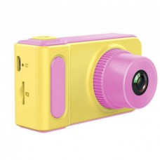 Детский цифровой фотоаппарат Smart Kids Camera V7 baby T1. Цвет: розовый