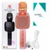 Караоке Микрофон Magic Karaoke YS-68 Bluetooth Колонка 2в1 с голограммой LED Эхо Мембраной Беспроводной. Цвет: розовый