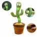 Танцующий кактус поющий 120 песен с подсветкой Dancing Cactus TikTok игрушка Повторюшка кактус