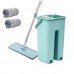 Швабра - лентяйка с ведром и автоматическим отжимом 2 в 1 Hand Free Cleaning Mop YT-200 5 л. Цвет: зеленый