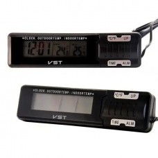 Часы-термометр VST-7065 внешний и внутренний датчик