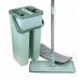 Швабра - лентяйка с ведром и автоматическим отжимом 2 в 1 Hand Free Cleaning Mop YT-200 5 л. Цвет: зеленый