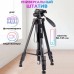 Штатив металлический универсальный для телефона и фотоаппарата Tripod 3120 PRO портативный трипод 0,35-1.02м высота. Цвет: черный