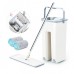 Швабра - лентяйка с ведром и автоматическим отжимом 2 в 1 Hand Free Cleaning Mop YT-200 5 л. Цвет: белый