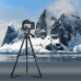 Штатив металлический универсальный для телефона и фотоаппарата Tripod 3120 PRO портативный трипод 0,35-1.02м высота. Цвет: черный