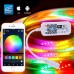 Светодиодная лента SMD 5050 RGB LED 5 м IP65 с пультом и блоком питания, 5м